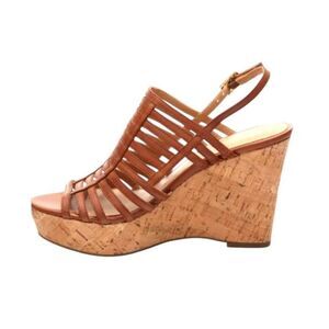 FRANCO SARTO Sombre Strappy Wedge Sandal Size 9